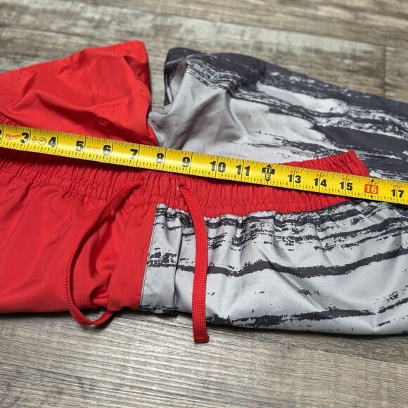 Nike Woven Flow Summer Hoop Shorts DV9605-657 Black Red Men's Size L - Picture 7 of 7